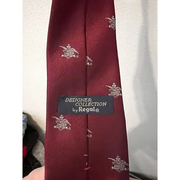 Men's Vintage Anheuser-Busch 7 Tie Bundle [EXCELLENT]